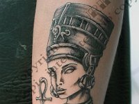 Nefertiti  Nefertiti . Drawing(c)2015 Laurink Tattoo & Piercing No copy/copie interdite