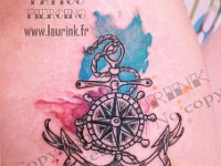 Watercolour  Aquarelle Drawing(c)2015 Laurink Tattoo & Piercing No copy/copie interdite